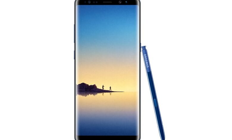 Samsung Galaxy Note 8 Deep Blue leaked