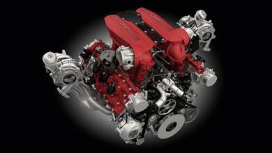 Ferrari V8 Engine Winner