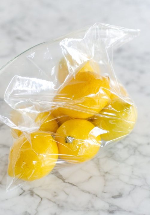 الحفاظ على الليمون طازج